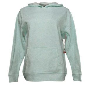 NWT 32 Degrees Women's Sz M Hooded Pullover with Front Pocket Green